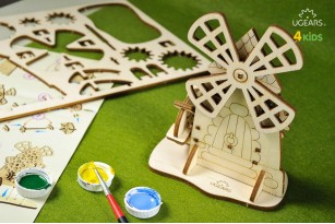 3D coloring model «Mill»